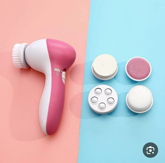 جهاز تنظيف ومساج الوجه والعناية بالبشرة 5 في 1 (Beauty Care Massager)