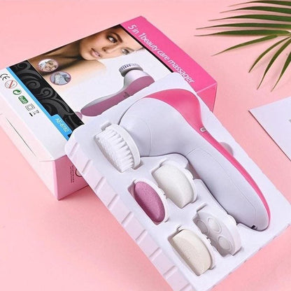 جهاز تنظيف ومساج الوجه والعناية بالبشرة 5 في 1 (Beauty Care Massager)