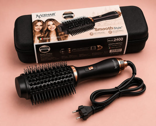 فرشاة ومجفف شعر سموث ستايل بلس الاحترافية من مويهير (MOEHAIR PROFESSIONAL - Smooth Style+ MO-7175)