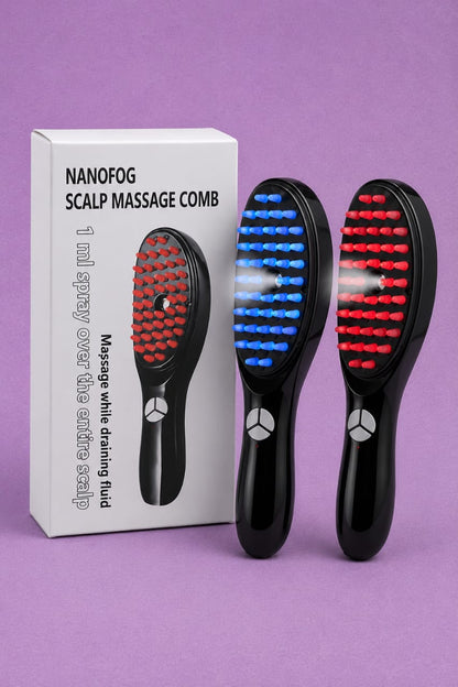 عرض مجموعة العناية بالشعر المتكاملة (3 في 1) (NANOFOG SCALPMASSAGE COMB)
