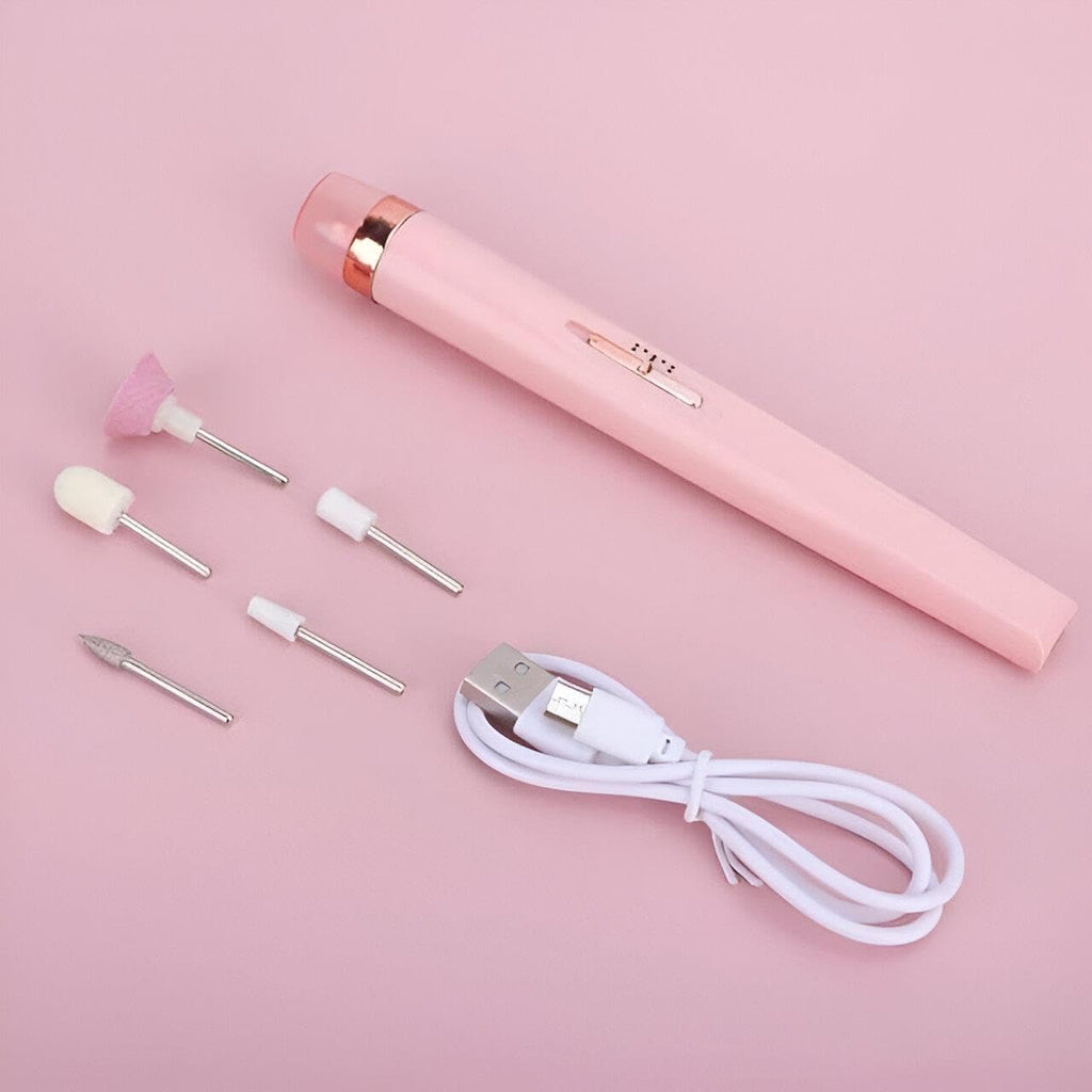 طقم العناية بالأظافر والقدمين مع جهاز باديكير وجوارب جل مرطبة للقدمين - Complete Manicure and Pedicure Care Bundle with Spa Gel Socks