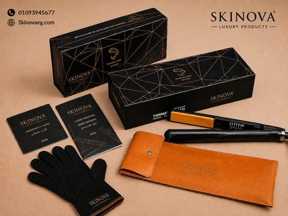 مكواة فرد الشعر الاحترافية بريميوم جولد من تورنيدو (TORNADO - Premium Gold Styler)