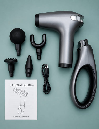 مسدس مساج وتدليك العضلات الاحترافي من سكينوفا (SKINOVA - FASCIAL GUN PRO)