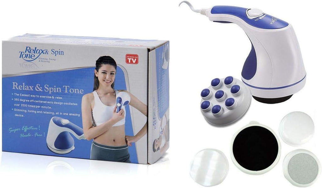 Skinova Relax & Spin Tone Massager – جهاز المساج الدوار لشد الجسم والاسترخاء