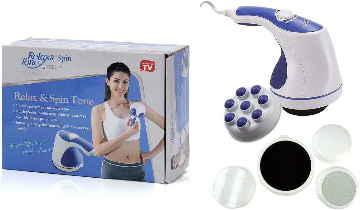 Skinova Relax & Spin Tone Massager – جهاز المساج الدوار لشد الجسم والاسترخاء