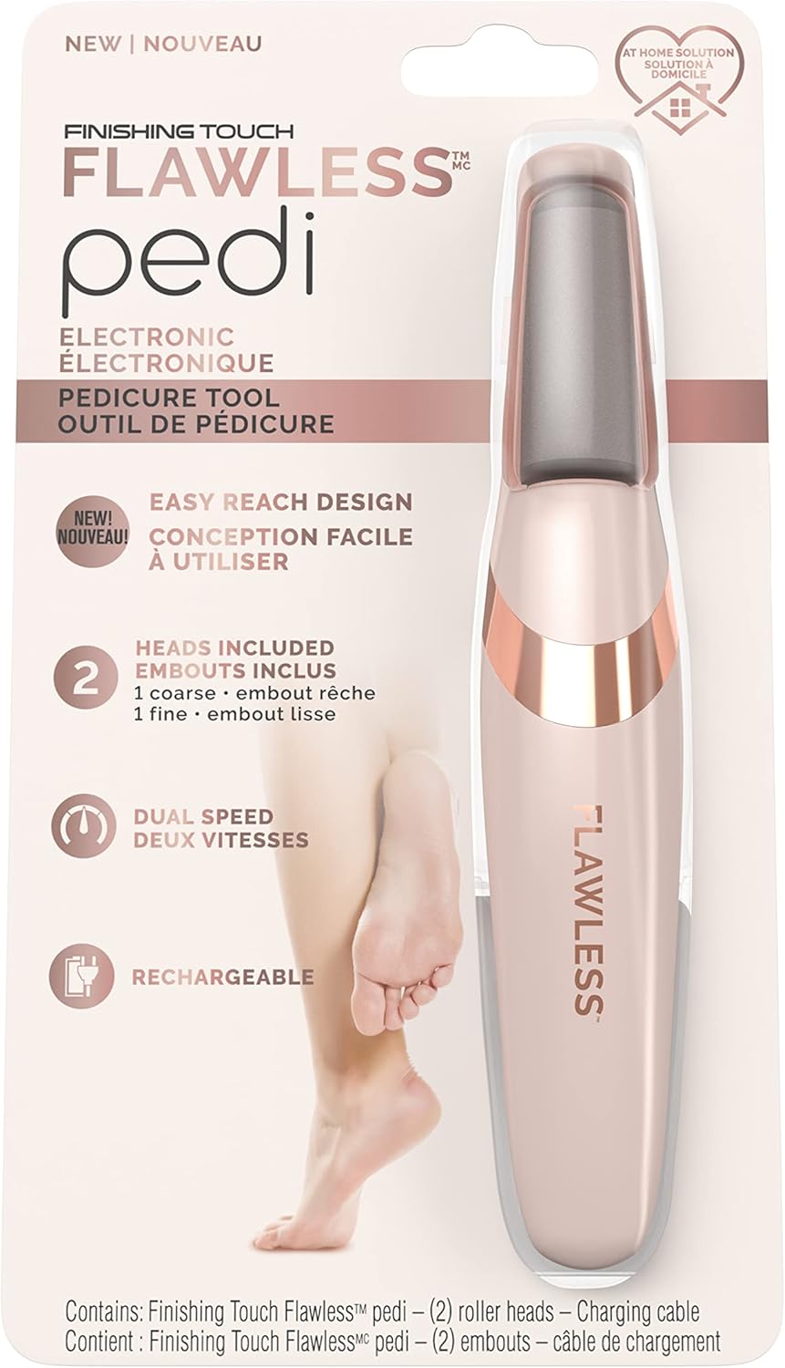 Flawless Pedi & Nail Care Kit – جهاز العناية بالأظافر والقدمين الاحترافي 2×1