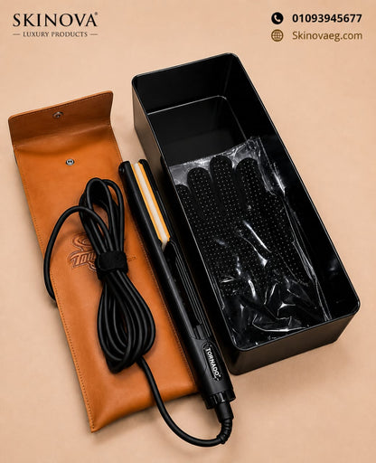 مكواة فرد الشعر الاحترافية بريميوم جولد من تورنيدو (TORNADO - Premium Gold Styler)