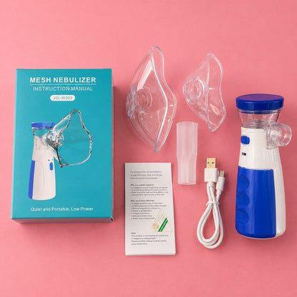 جهاز الاستنشاق والنيبولايزر المحمول بتقنية المش (Mesh Nebulizer )