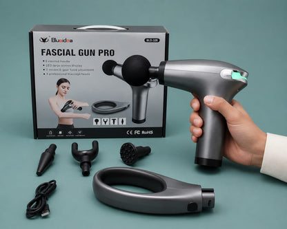 مسدس مساج وتدليك العضلات الاحترافي من سكينوفا (SKINOVA - FASCIAL GUN PRO)