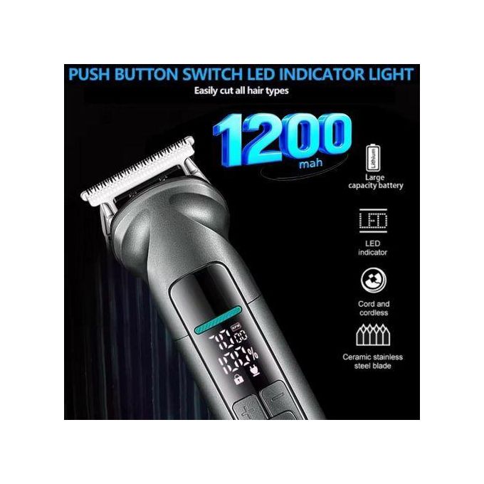 VGR V-096 14 in 1 Grooming Kit – ماكينة الحلاقة والتشذيب متعددة الاستخدامات
