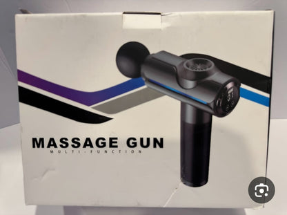 مسدس مساج وتدليك العضلات الذكي شاشة ديجيتال (Fascia Gun - Light Age)