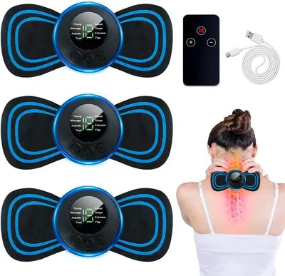 SKINOVA Massage Gun & EMS Device Bundle – باكدج جهاز المساج العميق + جهاز تحفيز العضلات EMS