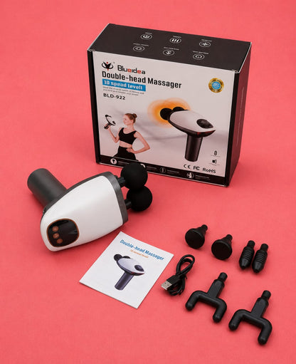 جهاز مساج وتدليك الجسم ذو الرأس المزدوج من بلو ايديا (Blueidea Double-head Massager )