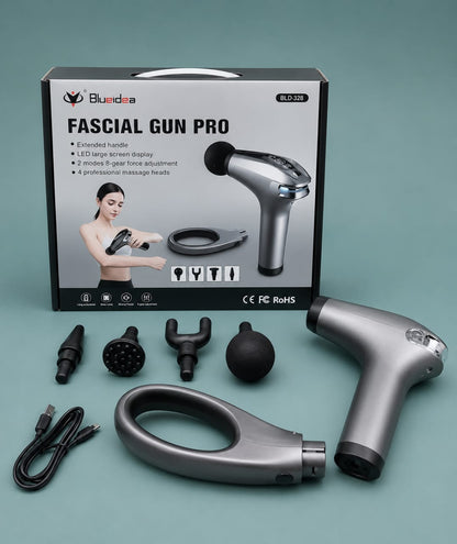 مسدس مساج وتدليك العضلات الاحترافي من سكينوفا (SKINOVA - FASCIAL GUN PRO)