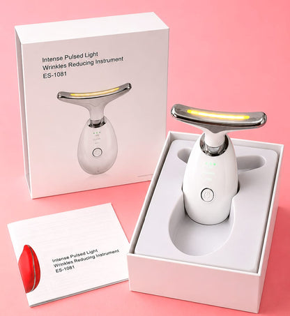 جهاز مساج وشد الرقبة والوجه الذكي ومقاومة التجاعيد (Intense Pulsed Light Instrument)
