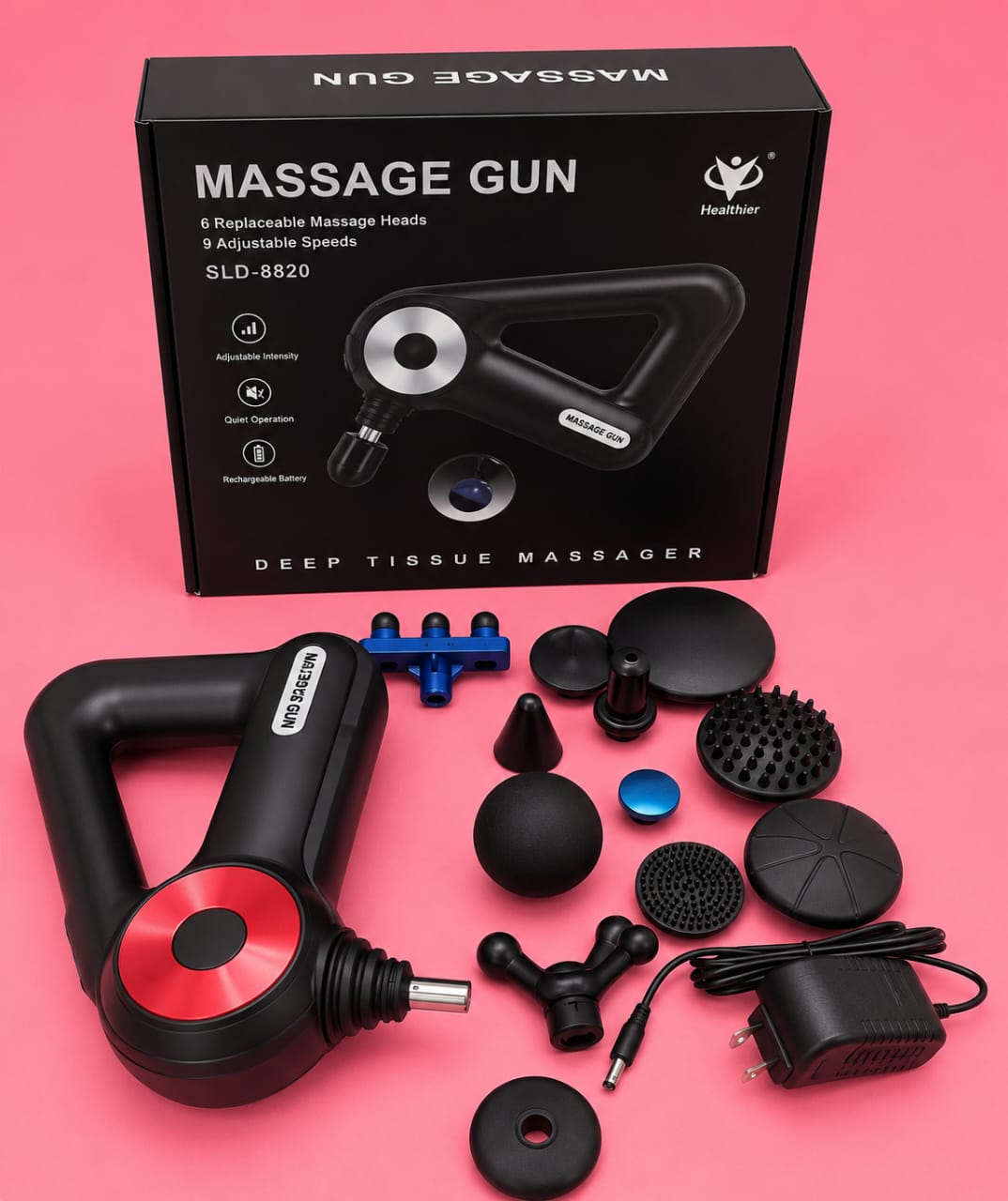 مسدس مساج وتدليك العضلات  (Massage Gun - BL-888)