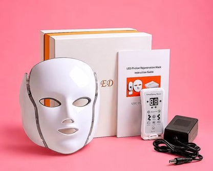 قناع الوجه الضوئي الذكي لعلاج عيوب البشرة (Colorful LED Beauty Mask)