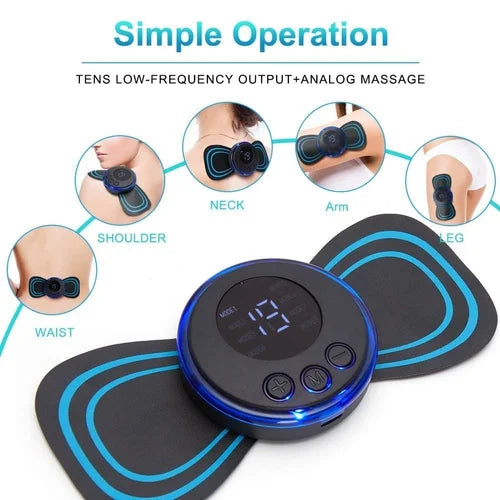 SKINOVA Massage Gun & EMS Device Bundle – باكدج جهاز المساج العميق + جهاز تحفيز العضلات EMS